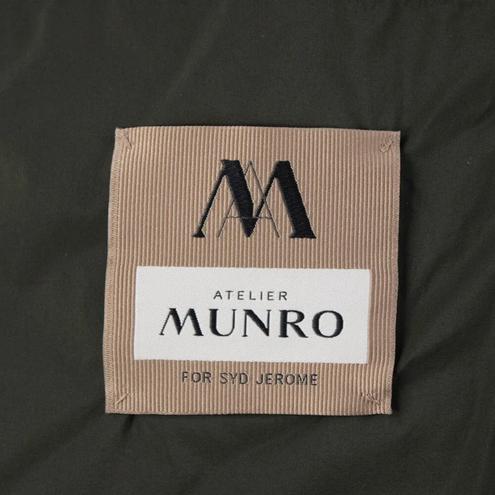 Atelier Munro NWT Wool Blend Car Coat w Removable Insert 54 (44 US) Green Plaid - Picture 10 of 15